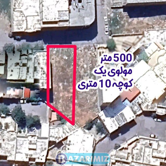 فروش زمین 500 متر در خیابان طوبی ارومیه