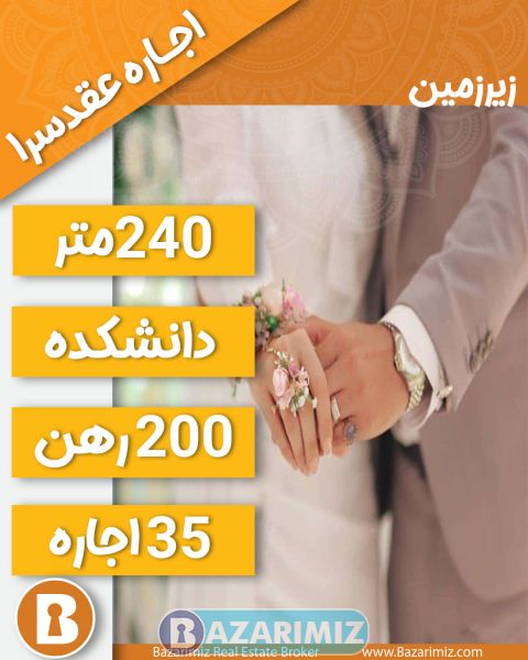 اجاره عقد سرا 240 متر با تجهیزات کامل در خیابان دانشکده ارومیه