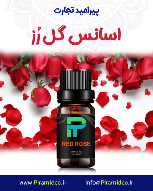 اسانس رز قرمز 5  پنج کیلویی RED ROSE پیرامید تجارت ارومیه